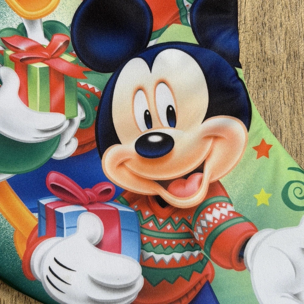 Disney Mickey Donald Goofy Christmas Stocking